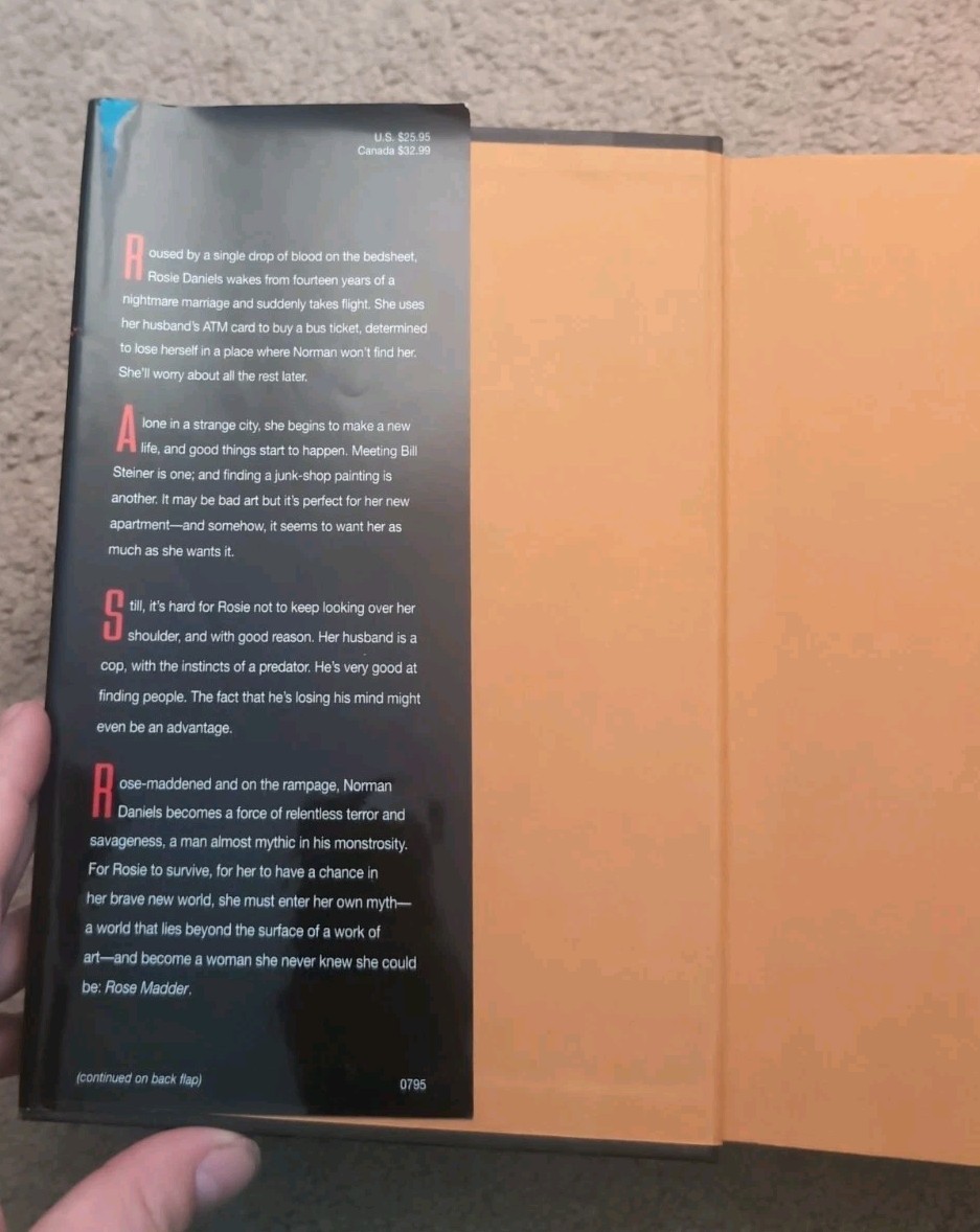 Stephen King Rose Madder And Duma Key Hard Cover. Very Good Condition