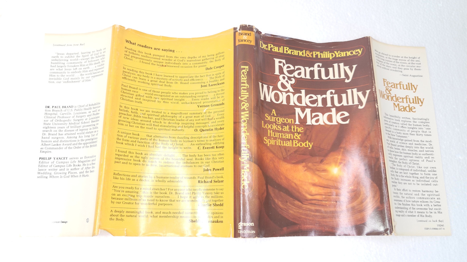“Fearfully & Wonderfully Made” by Dr. Paul Brand & Philip Yancey HC Vtg book ’80
