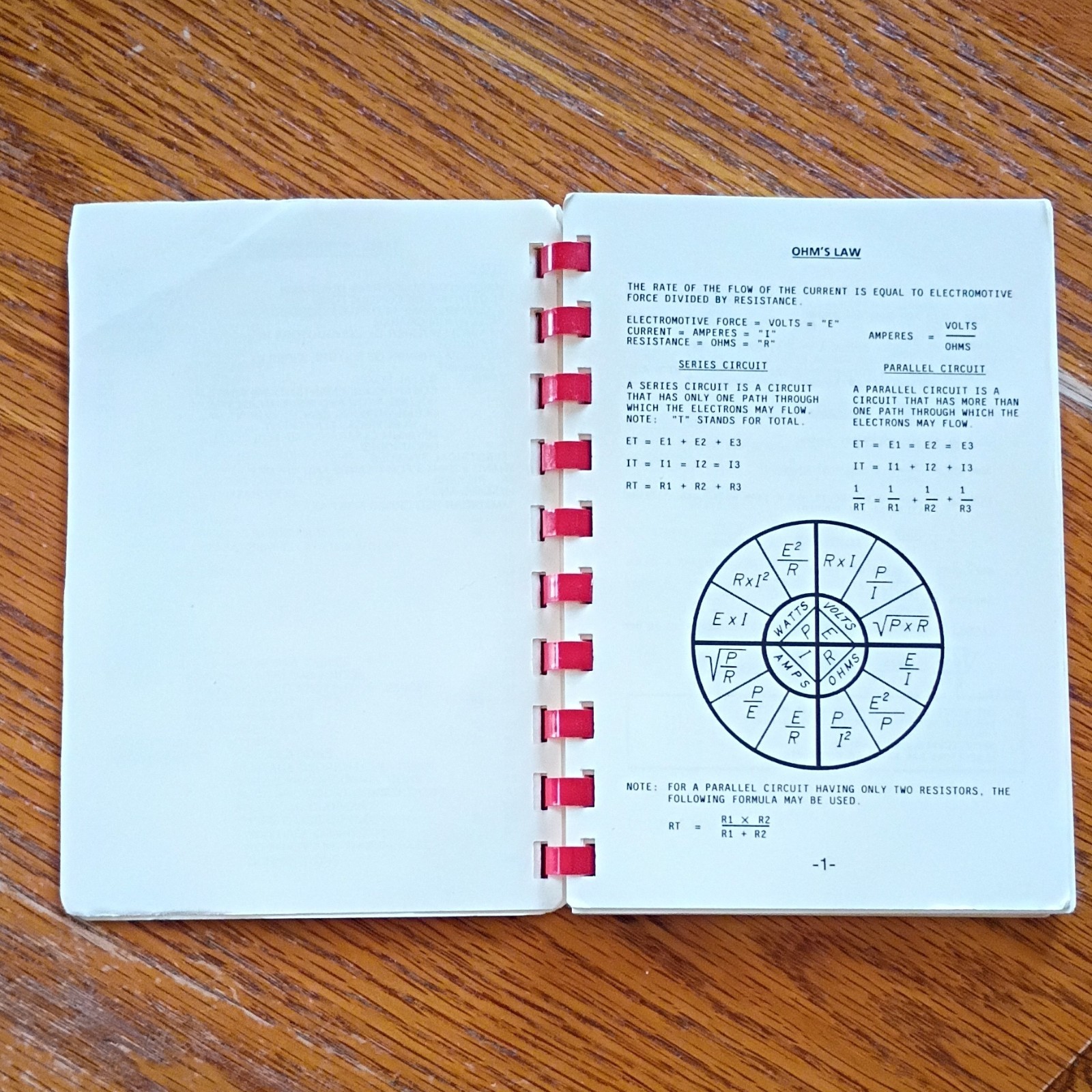 Ugly’s Electrical References Revised 1993 Ring/Wire Bound by George V. Hart