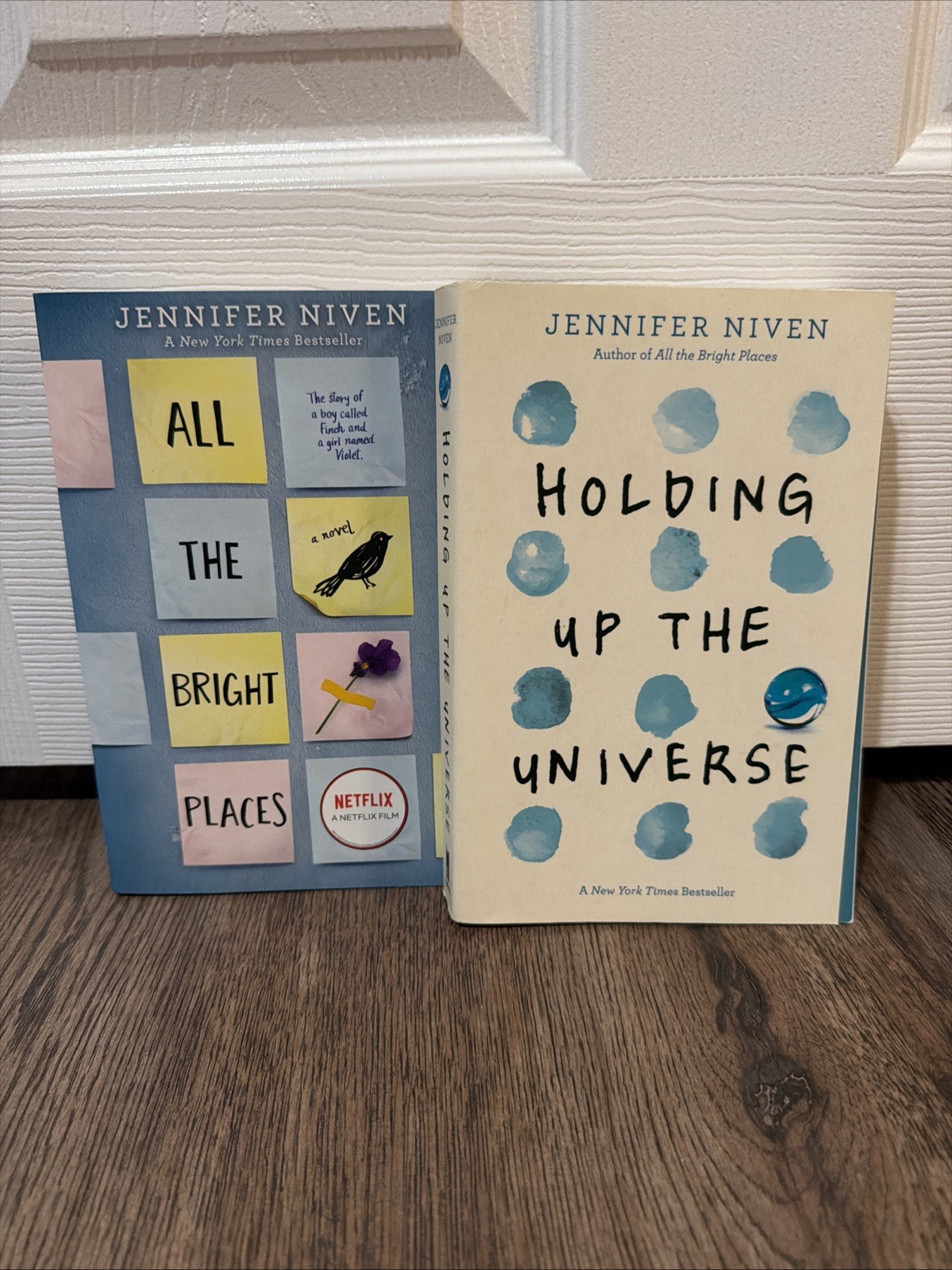 All The Bright Places + Holding Up The Universe by Jennifer Niven