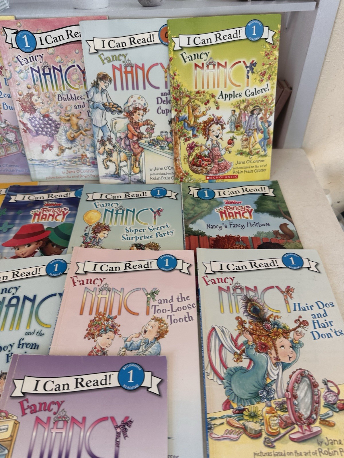13 FANCY NANCY I Can Read LEVEL 1 Reader Book Lot (650)