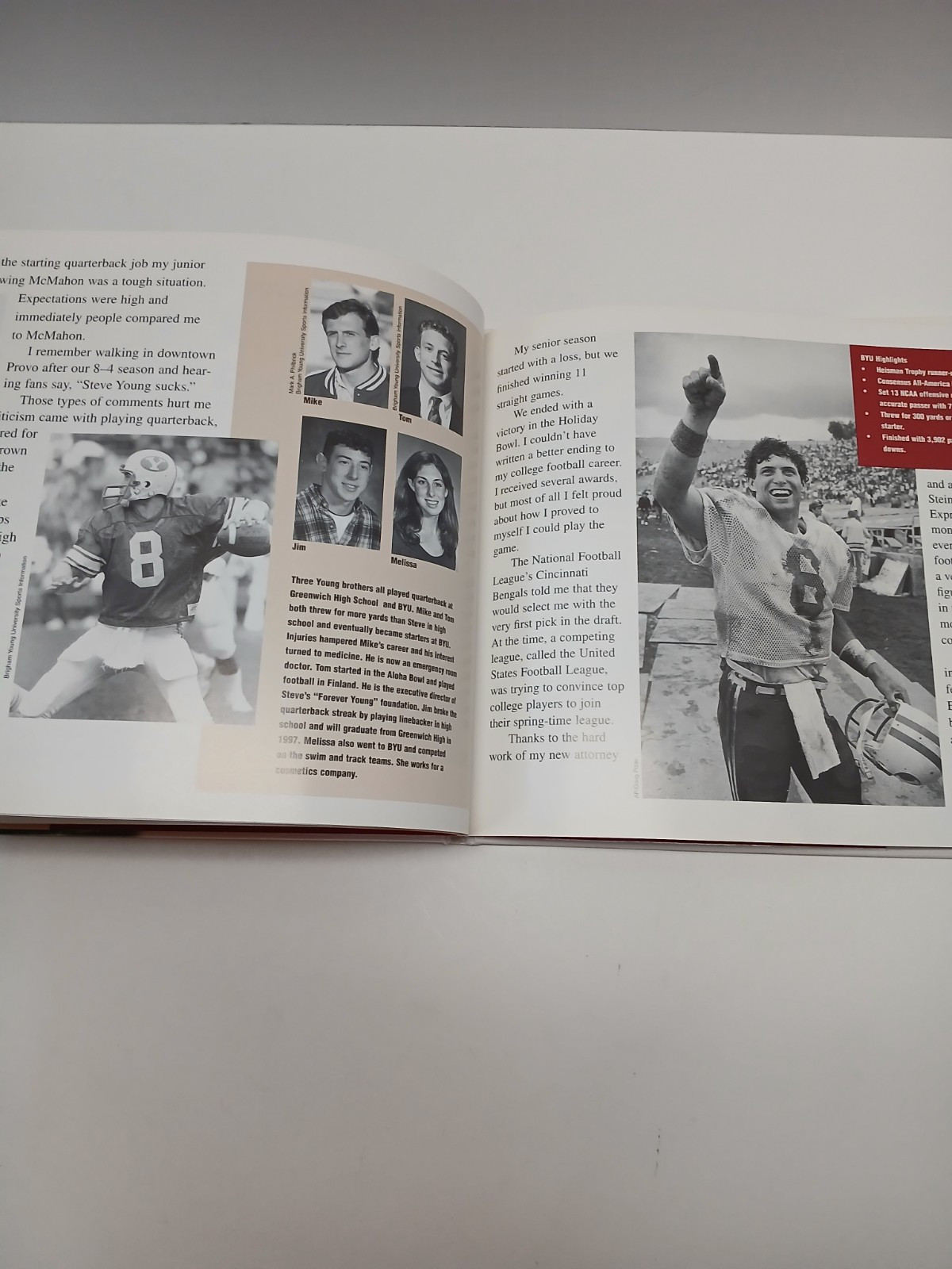 Steve Young Forever Young By Greg Brown Football Sports Doug Keith Illustrated