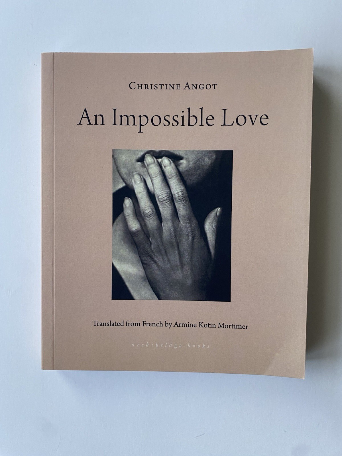 An Impossible Love by Christine Angot – 2015 – advanced reading copy – FINE