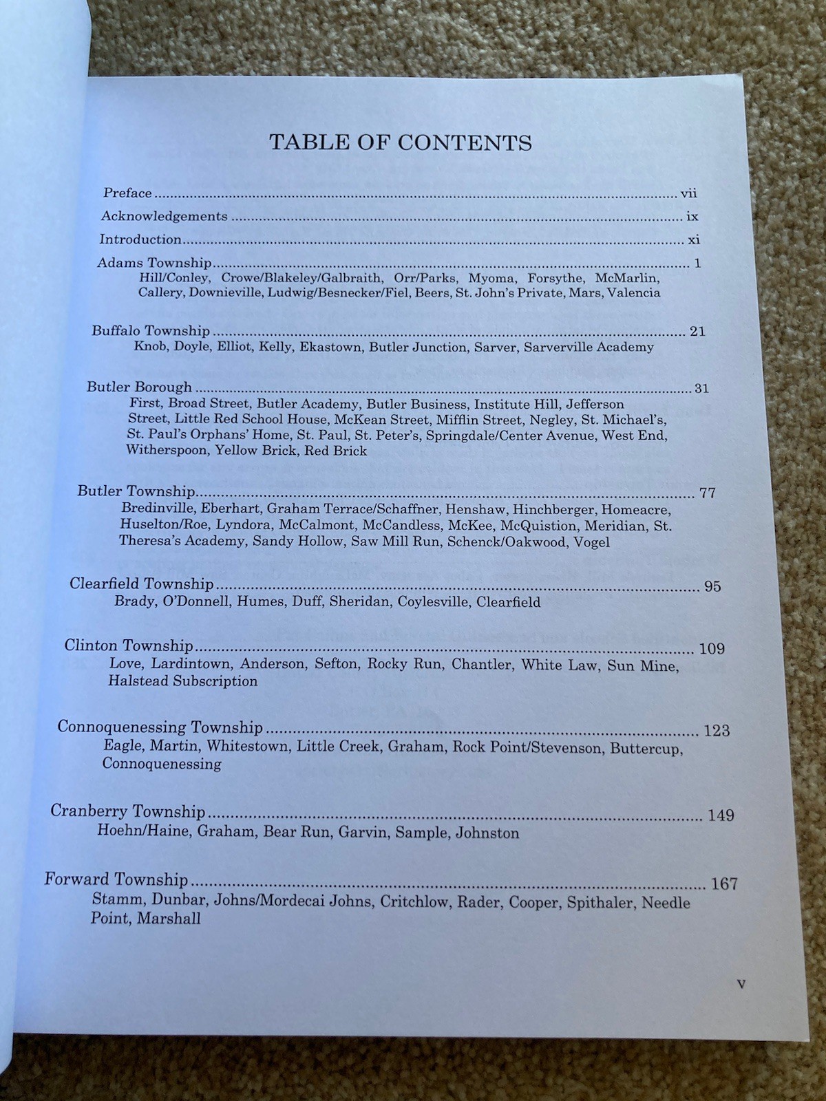 School’s Out! Butler County, Pennsylvania History – Collins Paperback OOP Rare!