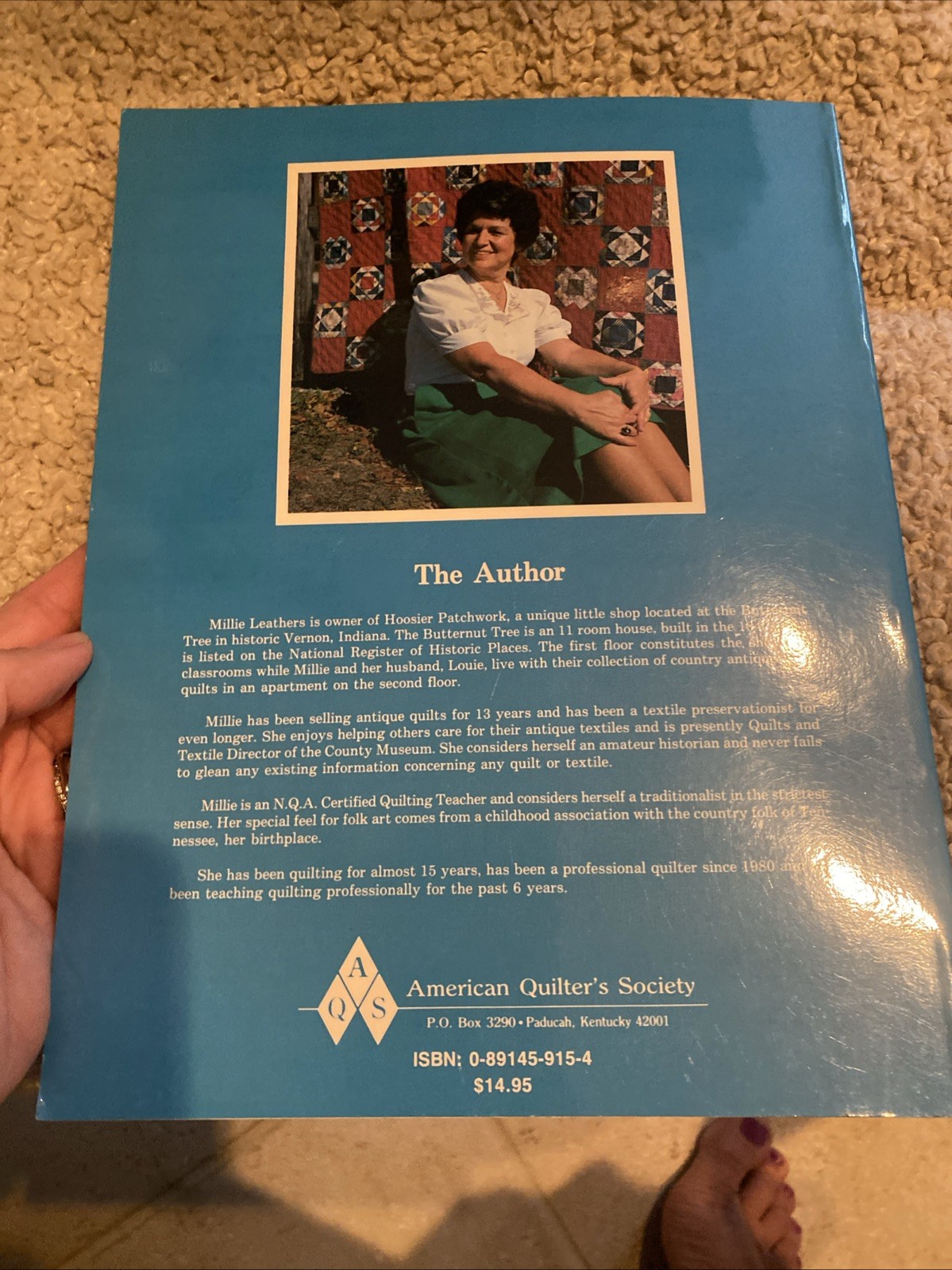First, Nine and Always by Millie Leathers Quilting Patterns(127 Pages 1986)