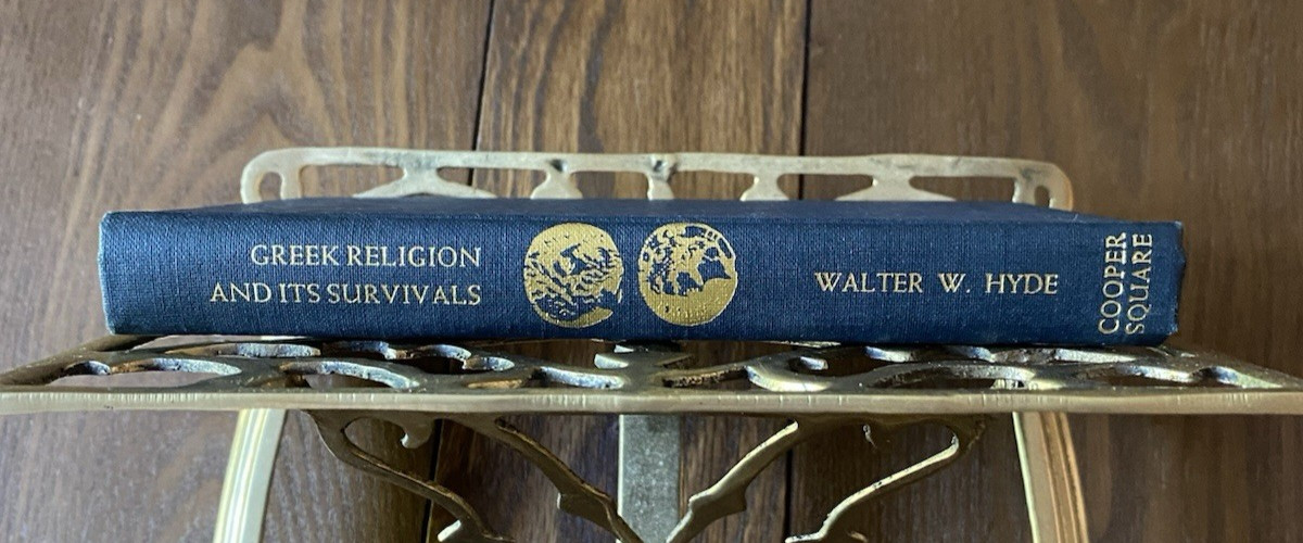 Greek Religion and Its Survivals 1963 Walter Hyde Cooper Square Hardcover