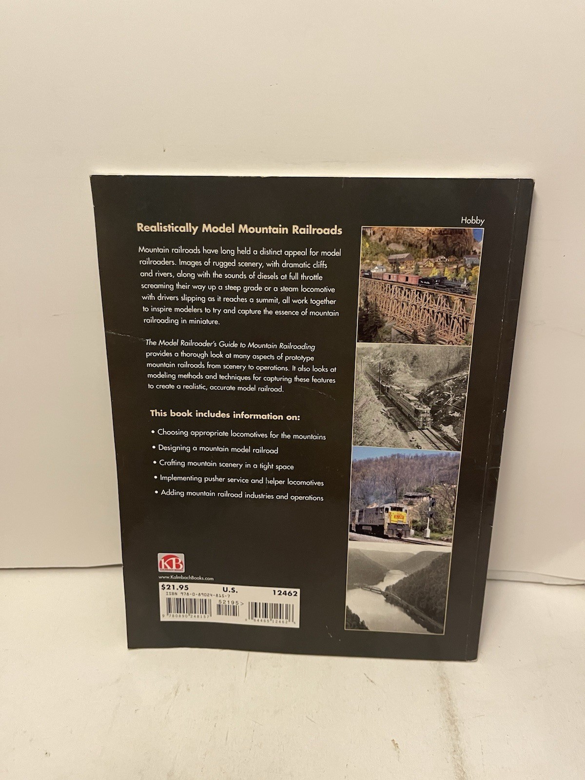 Model Railroader’s Guide to Mountain Railroading by Tony Koester (2011, Trade…