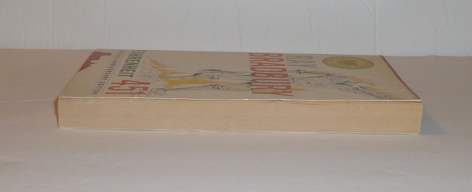 Fahrenheit 451 By Ray Bradbury book 50th Anniversary Edition Del Rey Paperback