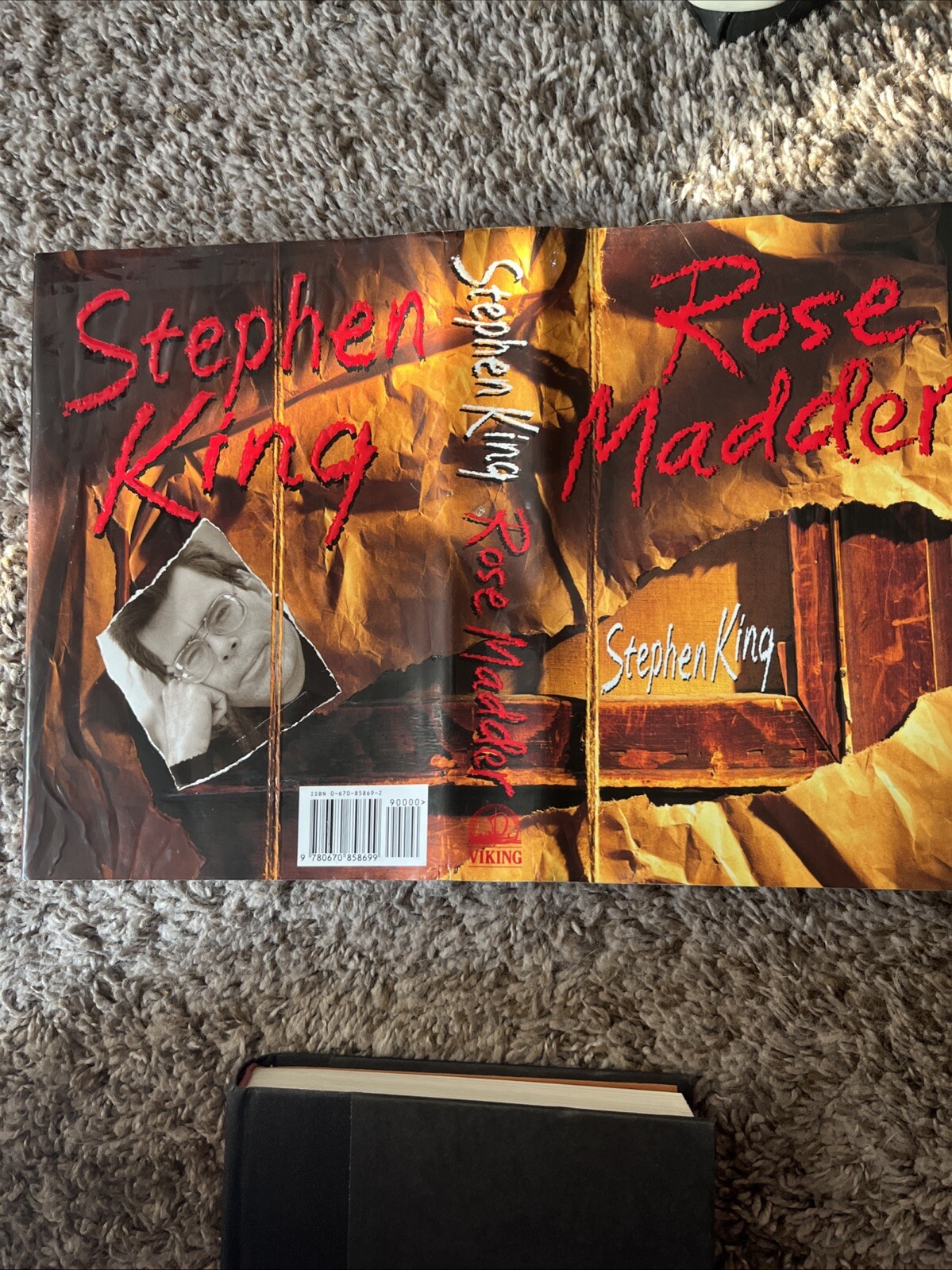 Rose Madder by Stephen King (1995, Hardcover) Book