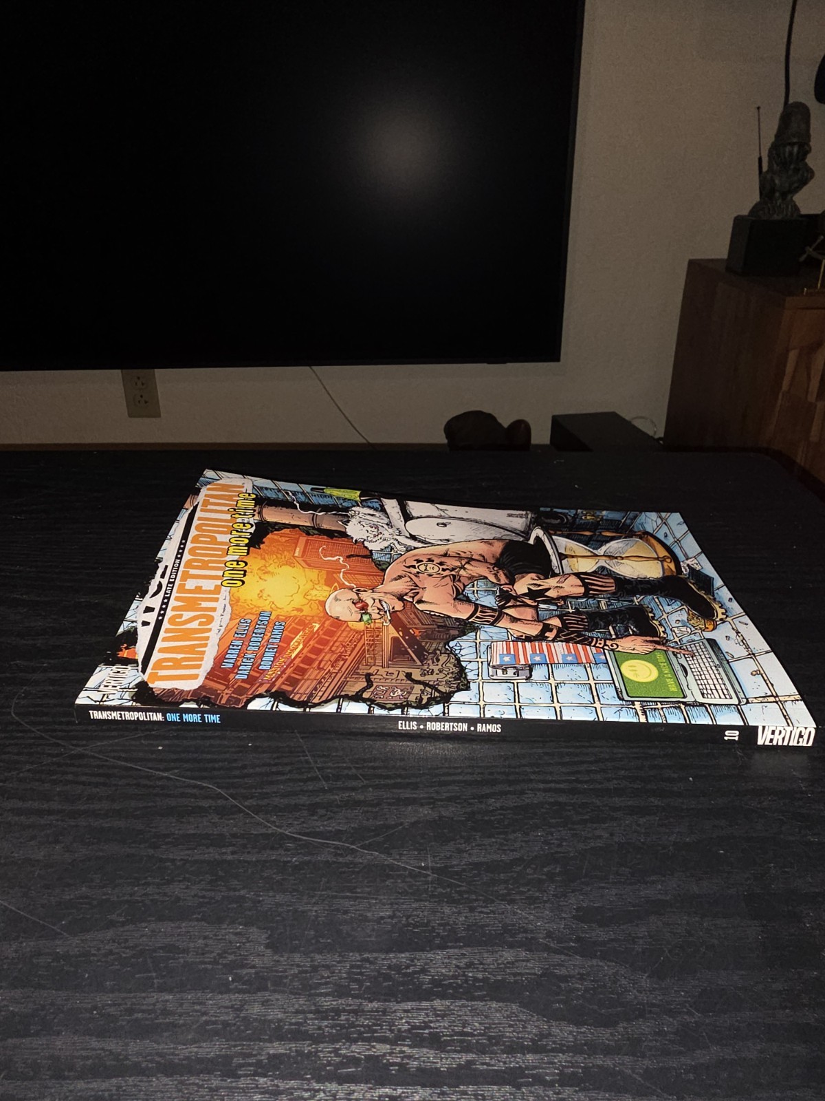 TRANSMETROPOLITAN “One More Time”#10 DC Comics Warren Ellis Vertigo