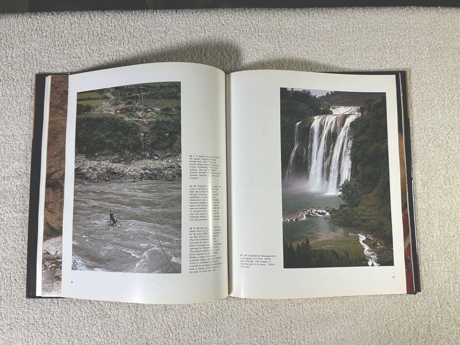 Unknown China, Introduction by David Bonavia Hardcover Color Photographs 1988