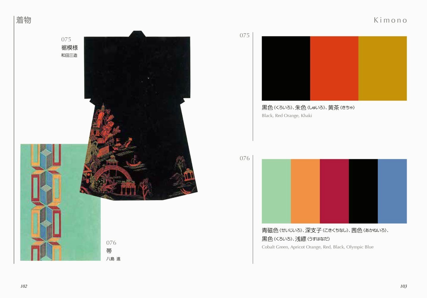 Vol.1 Vol.2 Set A Dictionary of Color Combinations Japanese Creative Color New