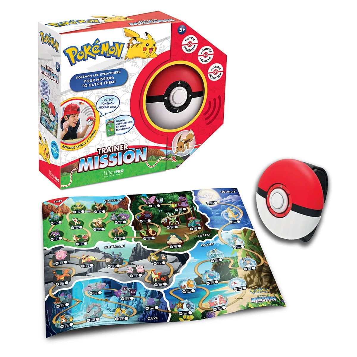 Pokémon Trainer Mission Interactive Poke Ball Family Friends Fun Guessing Game