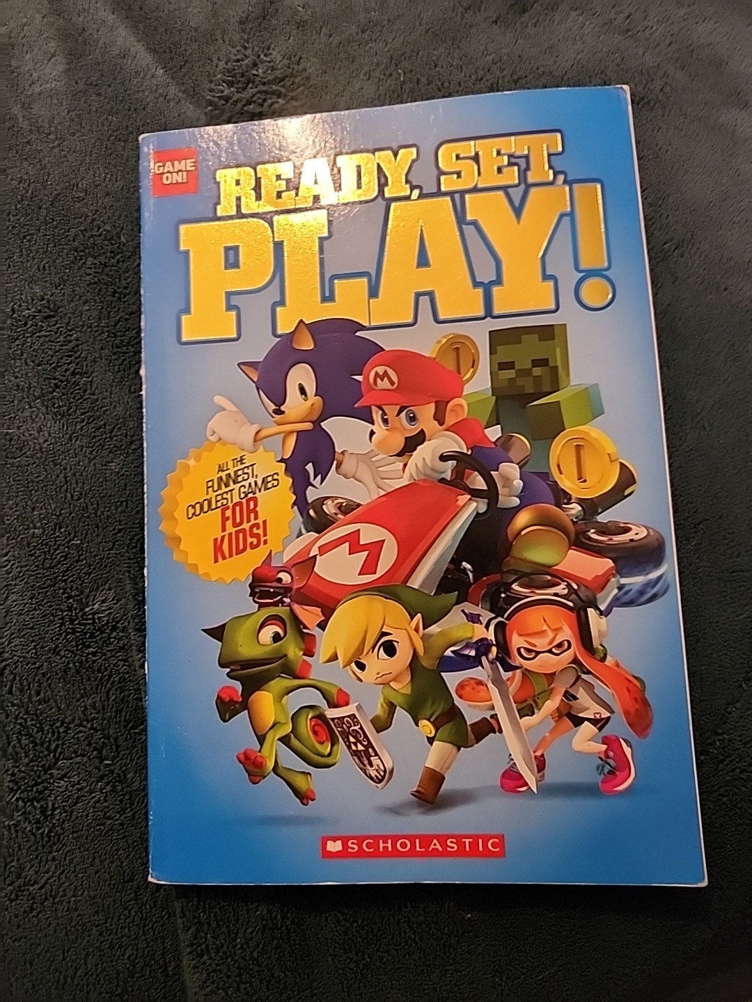 Ready, Set, Play!: an AFK Book by Scholastic (2017, Trade Paperback) QuickShip