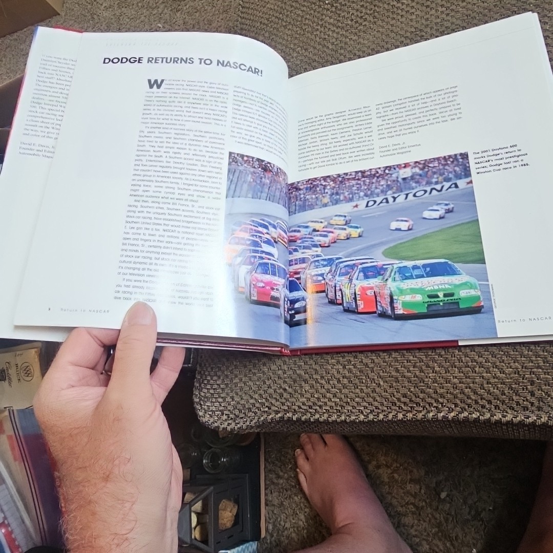 Dodge Returns to NASCAR 11.25 X 9.25″ + 1/64 Bill Elliott Nascar