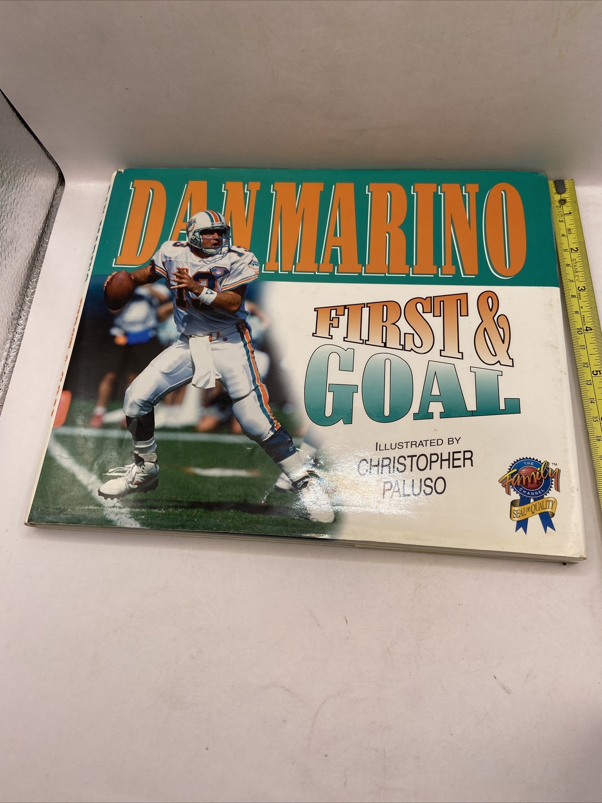 Dan Marino First and Goal by Greg Brown and Dan Marino 1997 Hardcover M5