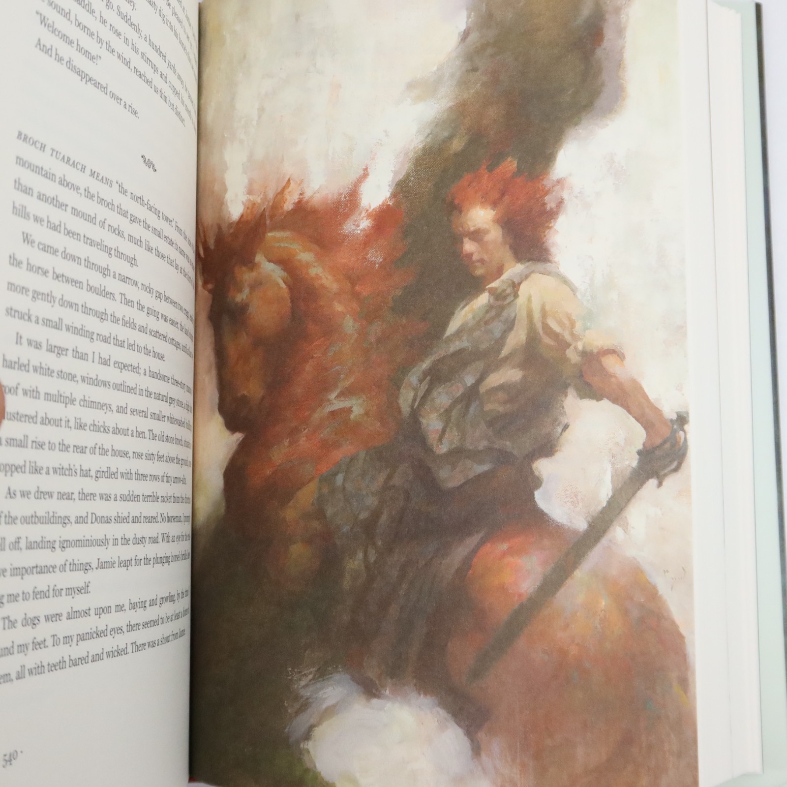 Outlander Diana Gabaldon Classic Edition SIGNED x2 Charles Young Walls Suntup