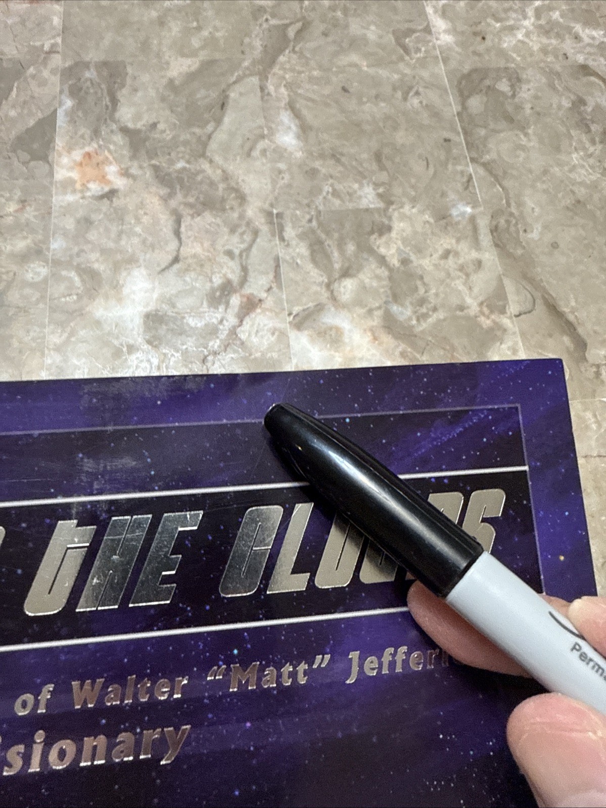 Beyond The Clouds The Lifetime Trek Of Walter Matt Jeffries Signed By Richard L