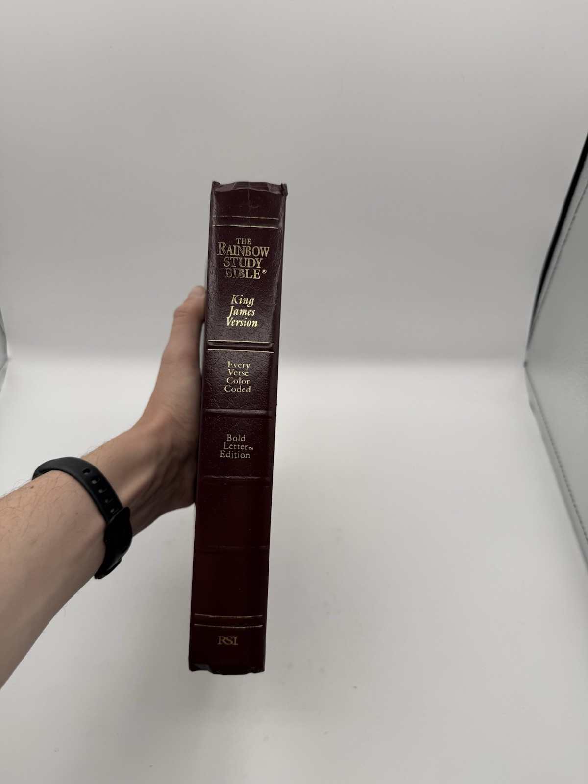 The Rainbow Study Bible: KJV – Every Verse Color Coded – Bold Letter Edition