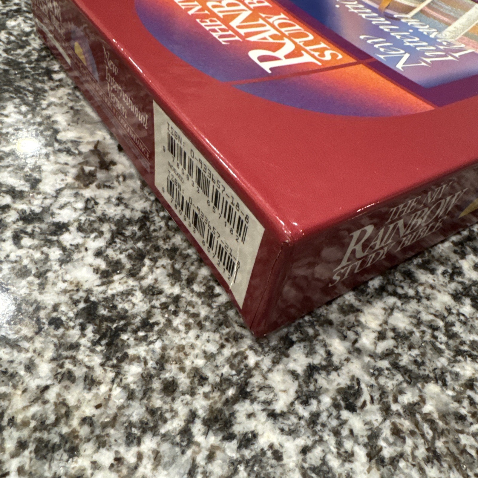 The Rainbow Study Bible New International Version Brand New Factory Sealed