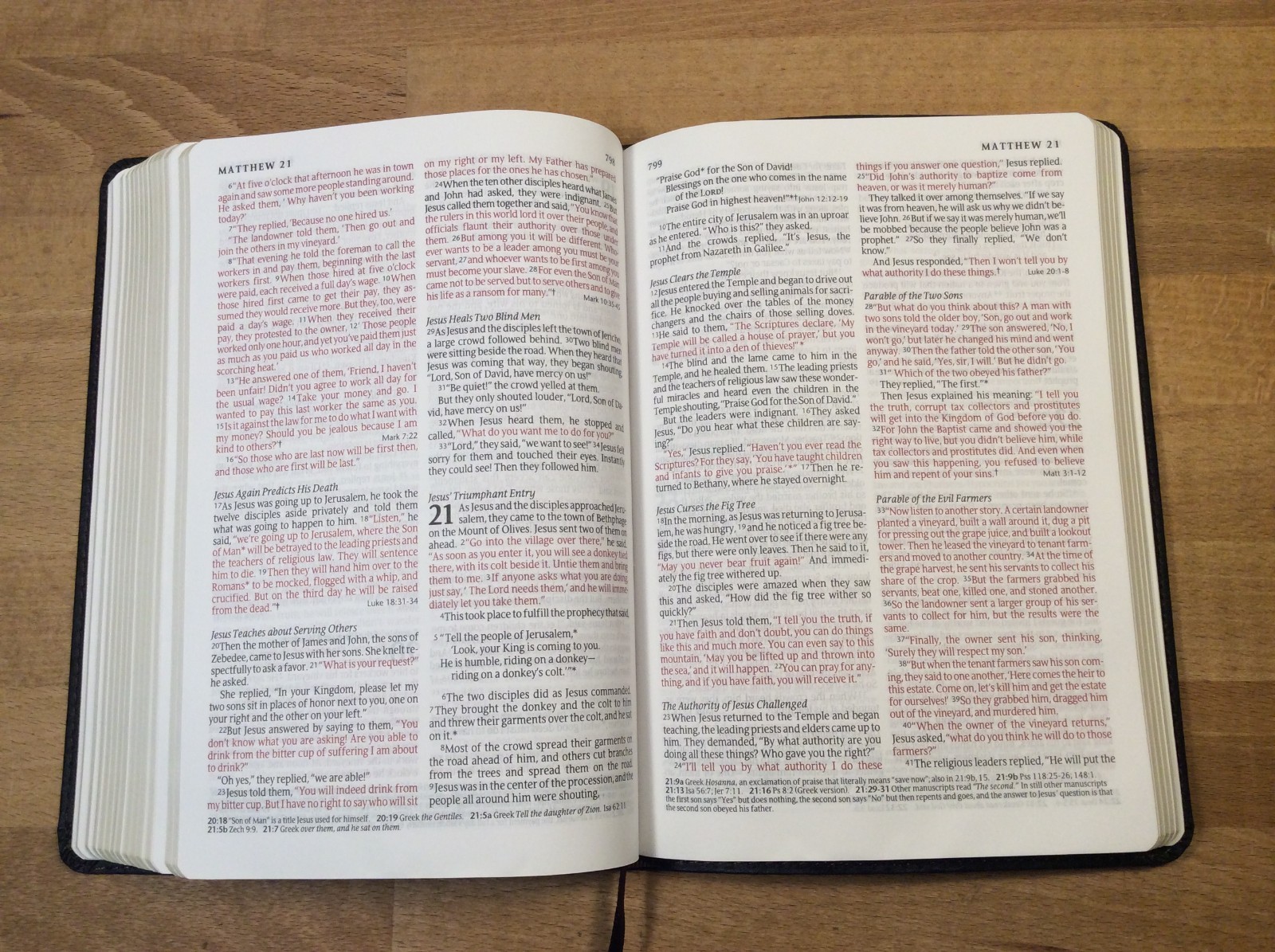 Holy Bible Slimline Reference Edition, New Living Translation, NLT, Tyndale
