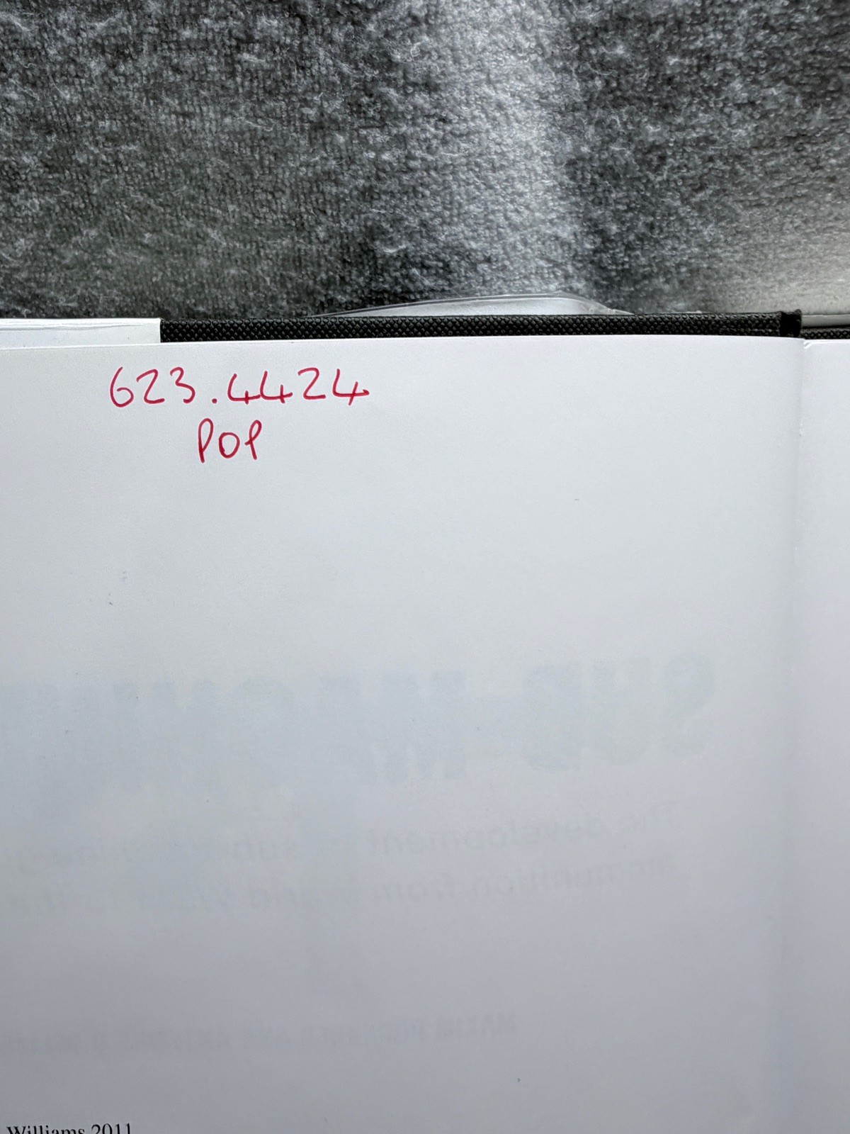 Sub-Machine Gun Maxin Popenker 2011 Library Copy Used Condition Book