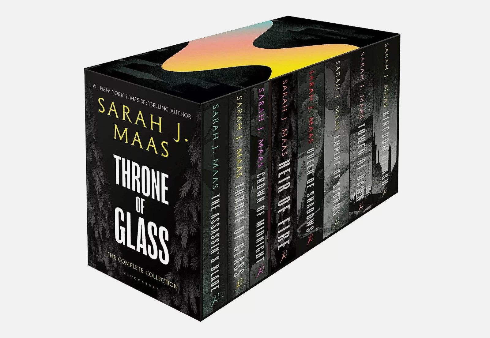 Throne of Glass 8 Books Box Set By Sarah J Maas – Paperback ||
