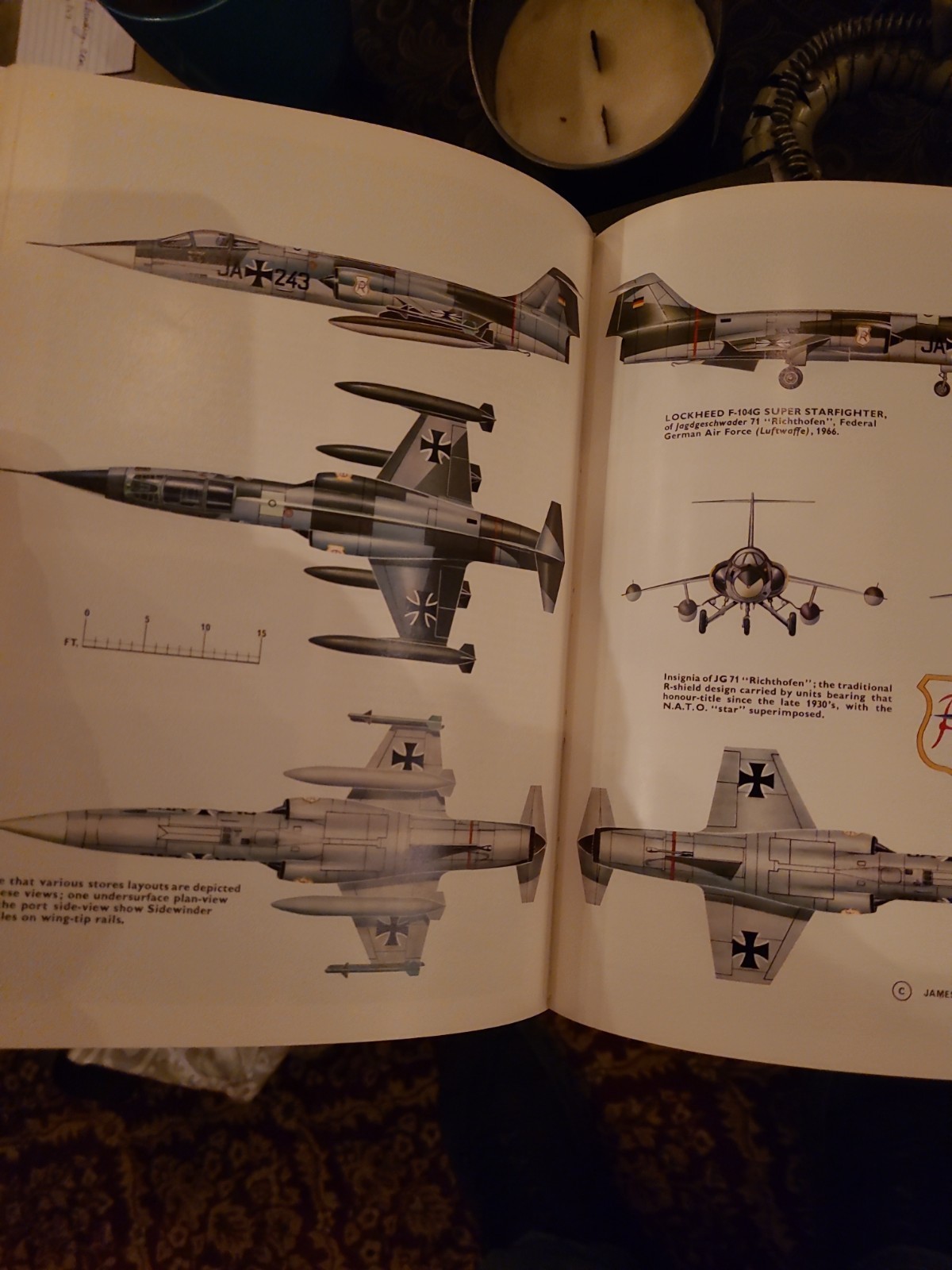 Aircraft in Profile Volumes 1-6 Complete Set, HC, fighter Bomber World War 1 2 +