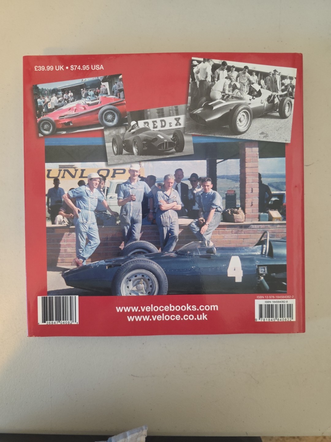 BRM : A Mechanic’s Tale, Hardback by Salmon, Dick; Carter, Anthony -Like New-