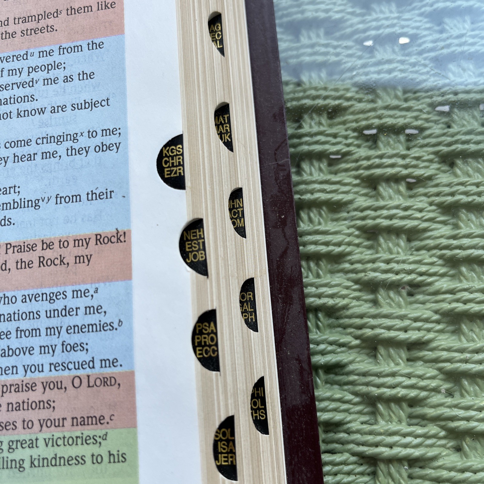 Rainbow Study Bible NIV New International Version Genuine Bon Leather Zig Ziglar