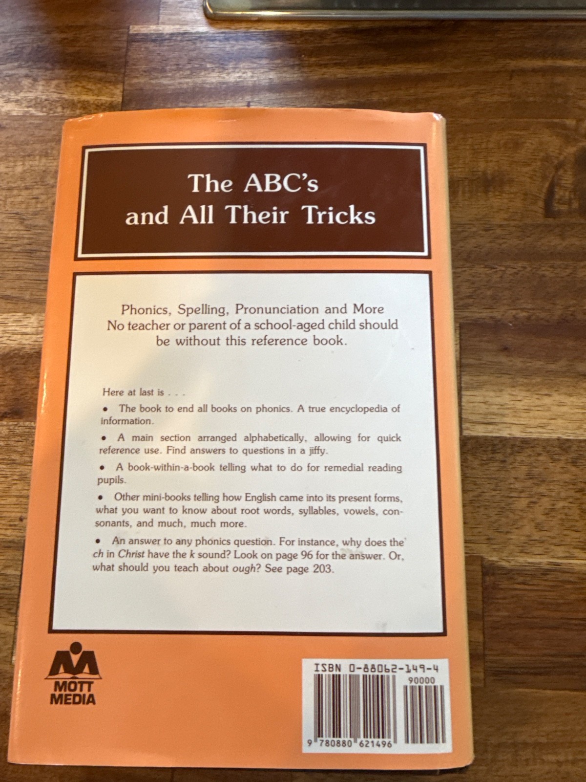The ABC’s and All Their Tricks: The Complete Reference Book of Phonics