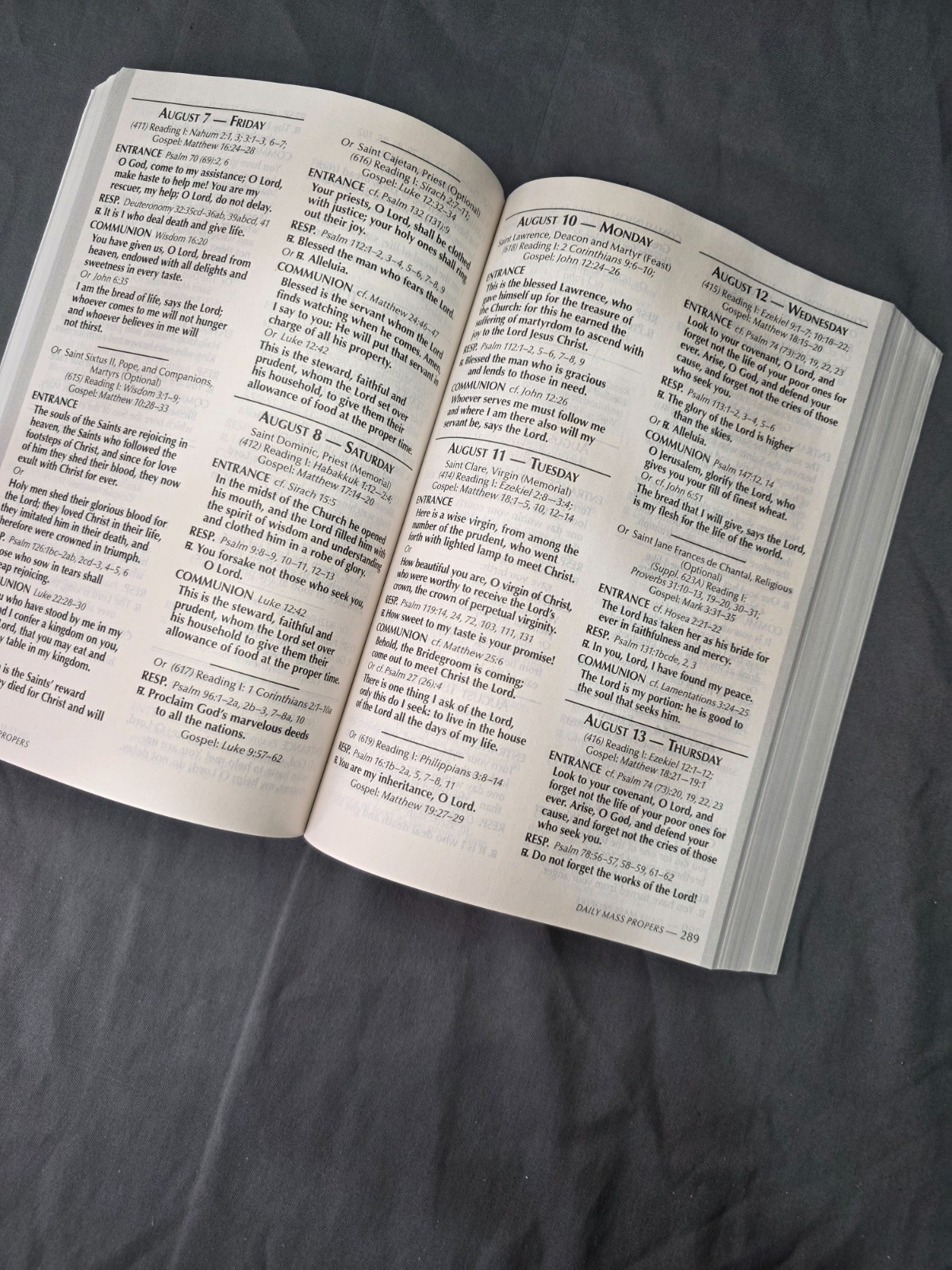 Breaking Bread with Readings and Daily Mass Propers 2026