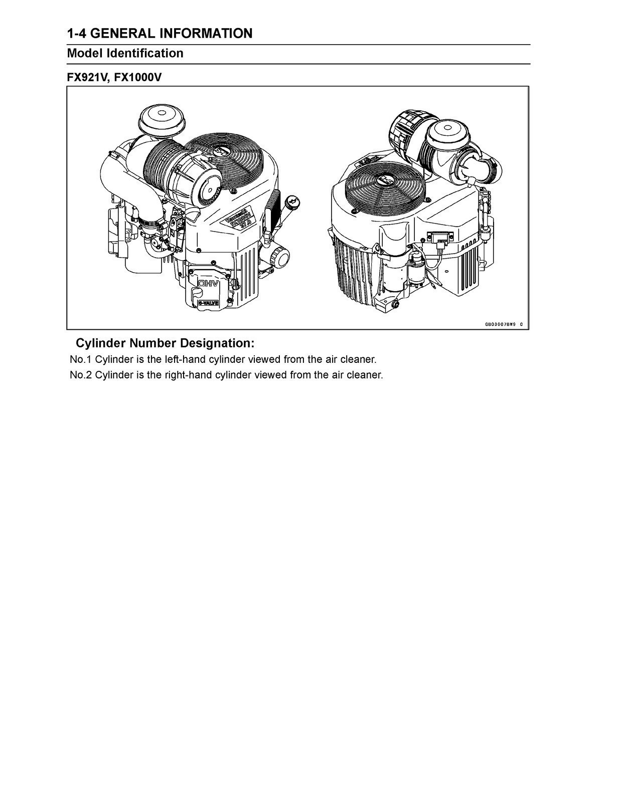 KAWASAKI FX921V FX1000V GAS ENGINE SERVICE MANUAL FASTENED – TOUGH COVERED
