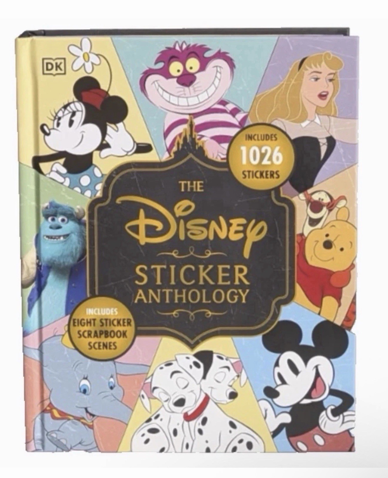 Disney Sticker Anthology Hardcover Sticker Book with 1026 Classic Stickers