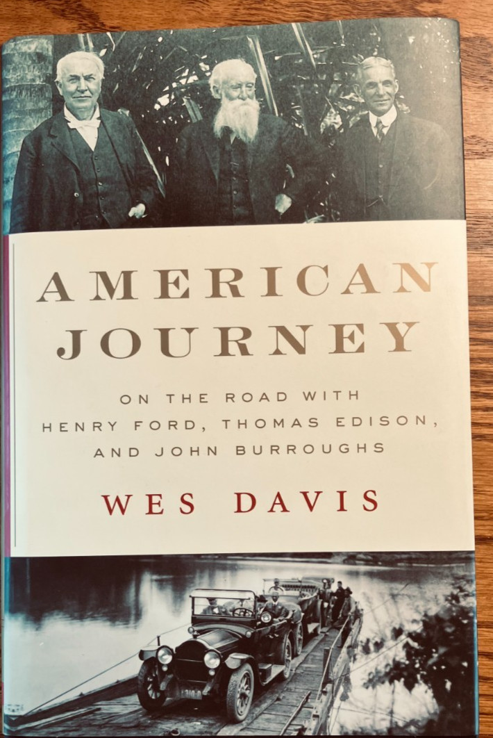 American Journey: On the Road with Ford/Edison/Burroughs, Wes Davis HC/DJ/1st Ed