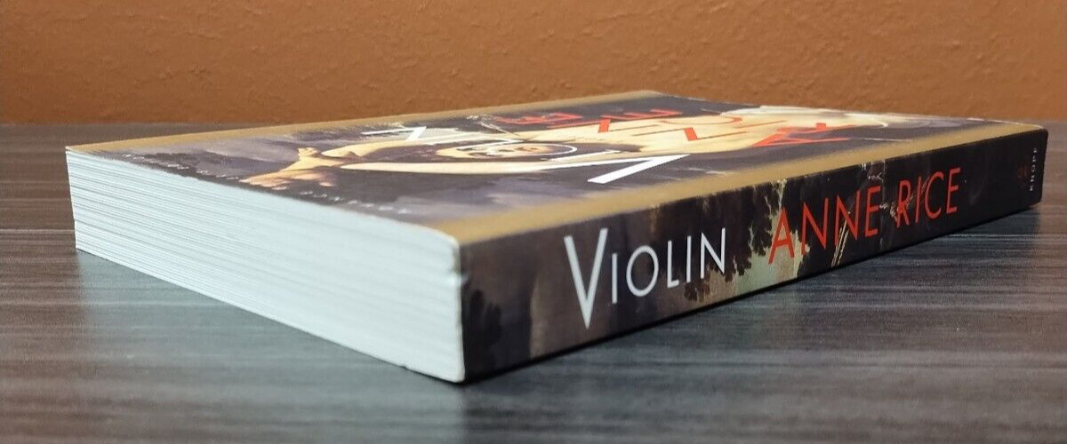 Violin Anne Rice Advance Reader Edition ARC Knopf 1997 Horror Supernatural Ficti