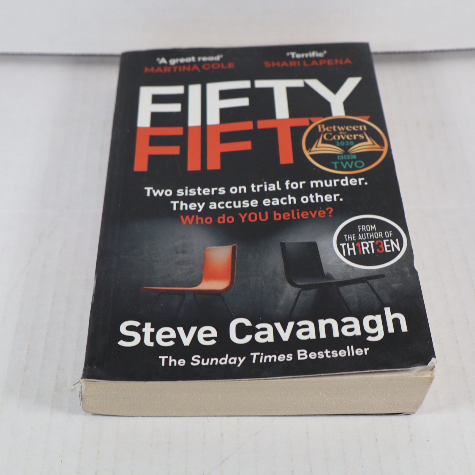 Fifty-Fifty – paperback Steve Cavanagh