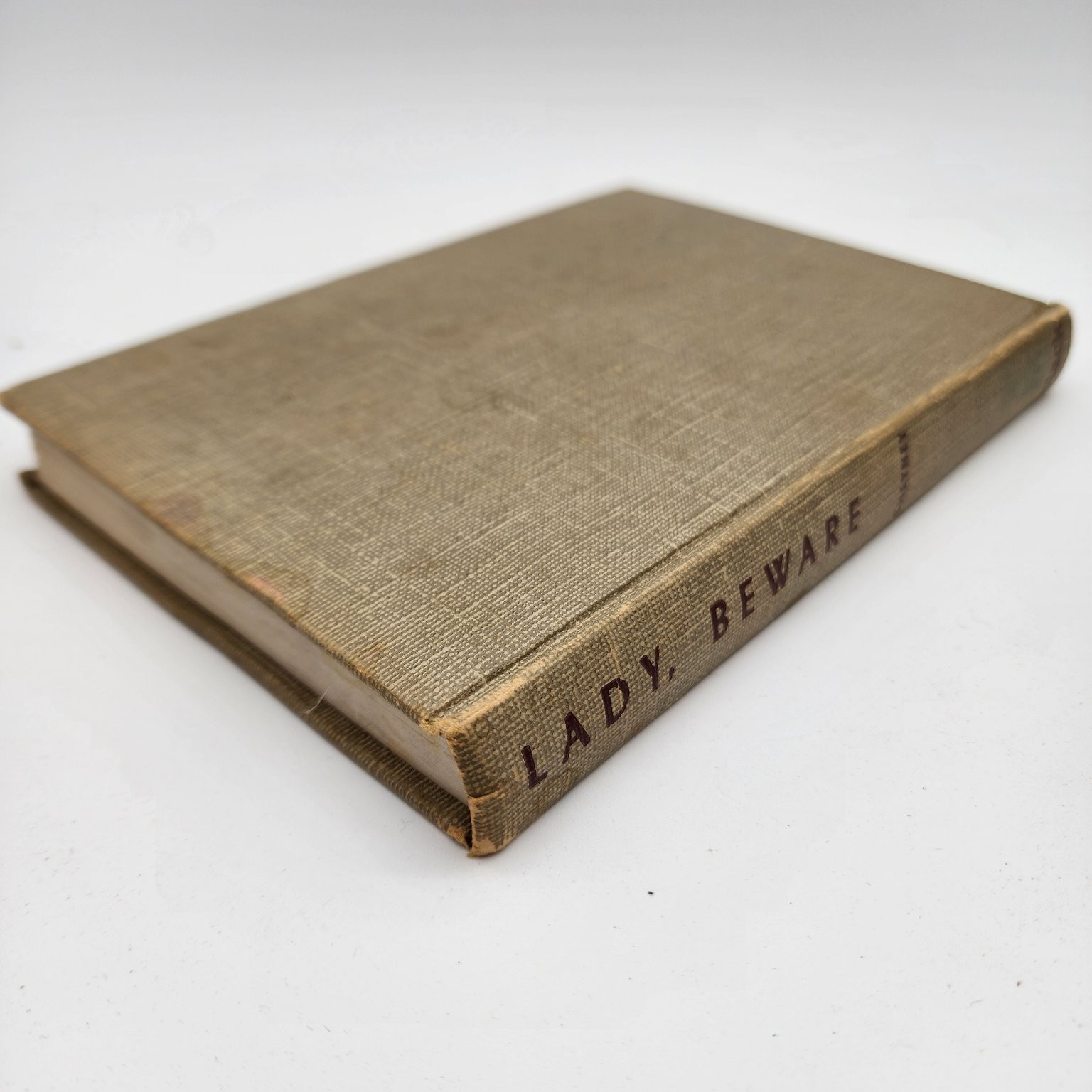 Lady, Beware Peter Cheyney 1950 First Edition Hardcover Crime Thriller Dodd Mead