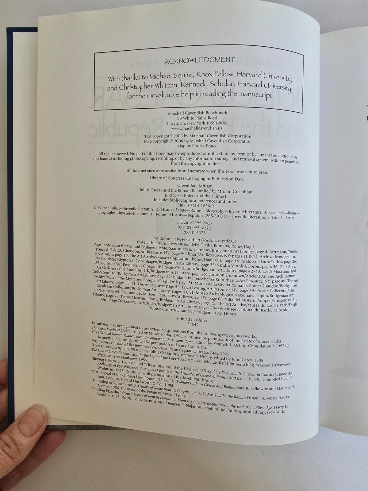 Julius Caesar and the Roman Republic by Greenblatt, Miriam Homeschool Studies
