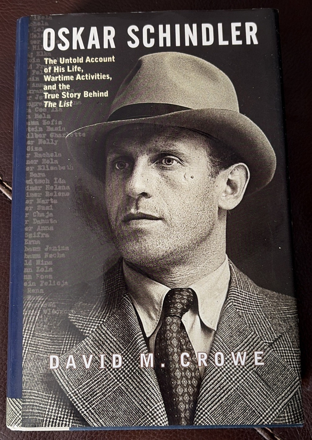 Oskar Schindler: The Untold Account of His Life, Wartime Activity HCDJ WWII