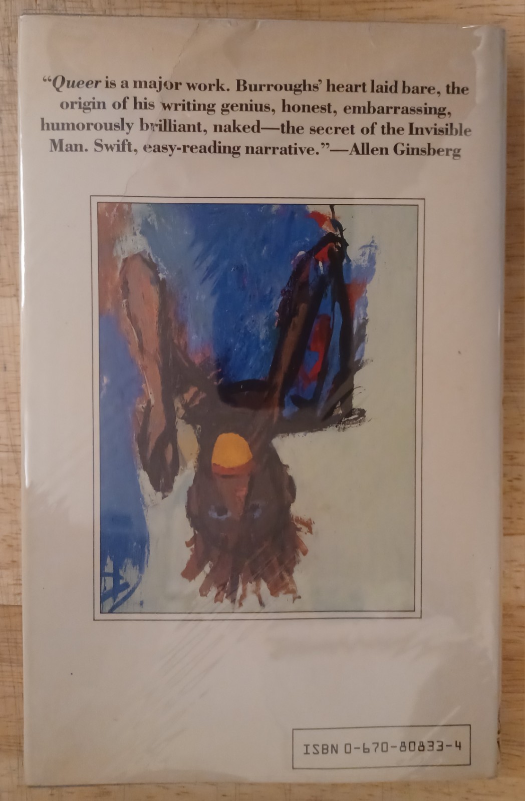 William Burroughs, Queer. First Printing Hardcover. Viking, 1985.