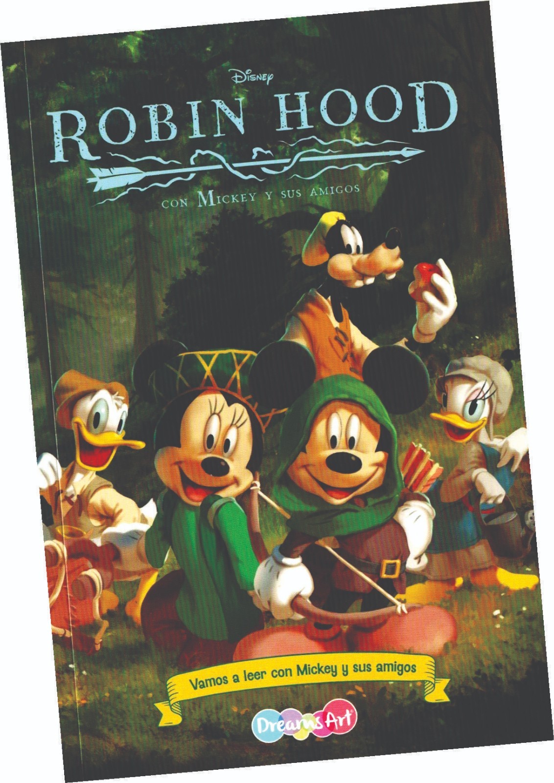 LIBRO ILUSTRADO “VAMOS A LEER CON MICKEY: ROBIN HOOD”, EN ESPAÑOL