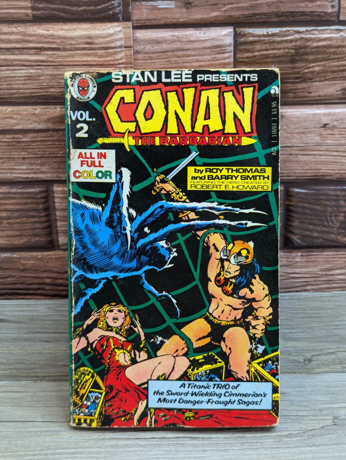 Conan the Barbarian Vol. 2 Graphic Novel Stan Lee Presents Marvel Comics 1978