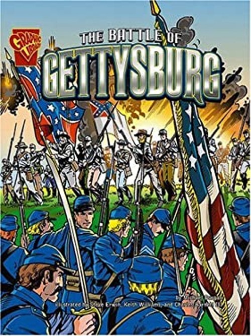The Battle of Gettysburg Hardcover Michael Burgan