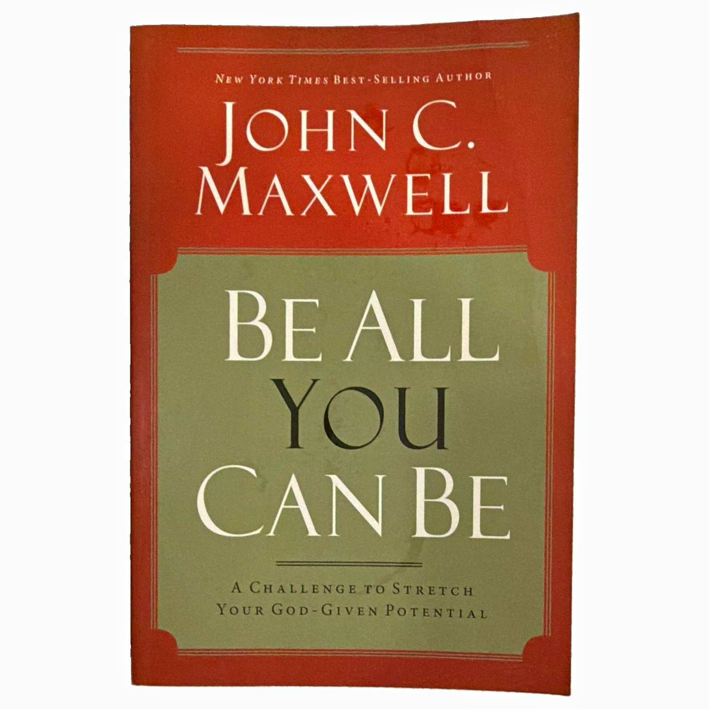 John C. Maxwell Be All You Can Be Hardcover English Self-Help Personal Growth