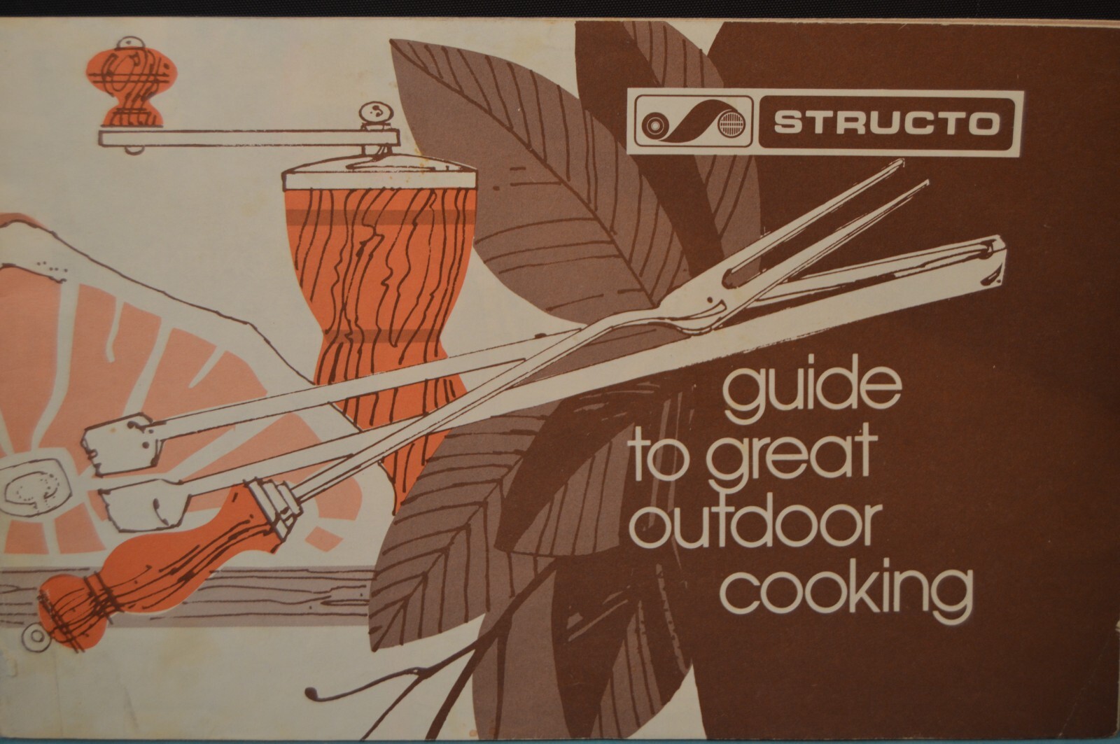STRUCTO “GUIDE TO GREAT OUTDOOR COOKING” 20 Pages BARBECUE BAR-B-Q BARBEQUE