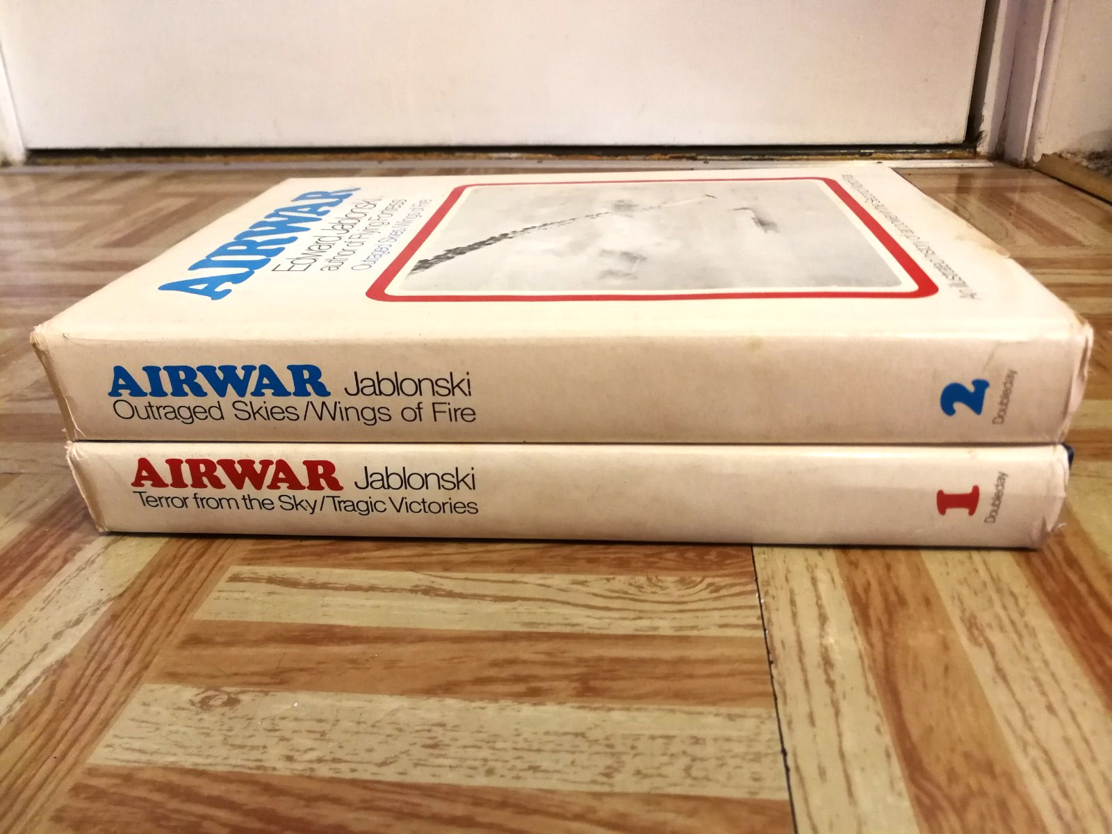 Airwar, Edward Jablonski Vol 1 & 2 Set 1971 History Air Power Second World War