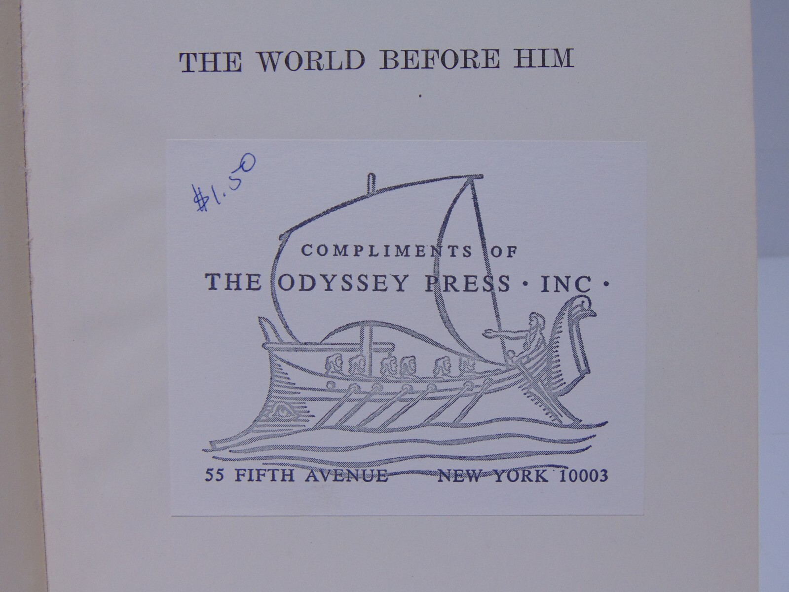Adrift In New York The World Before Him Horatio Alger Jr (1966, Trade Paperback)