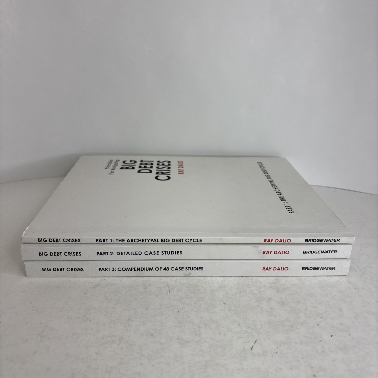Big Debt Crises (All 3 books)- paperback Dalio, Ray