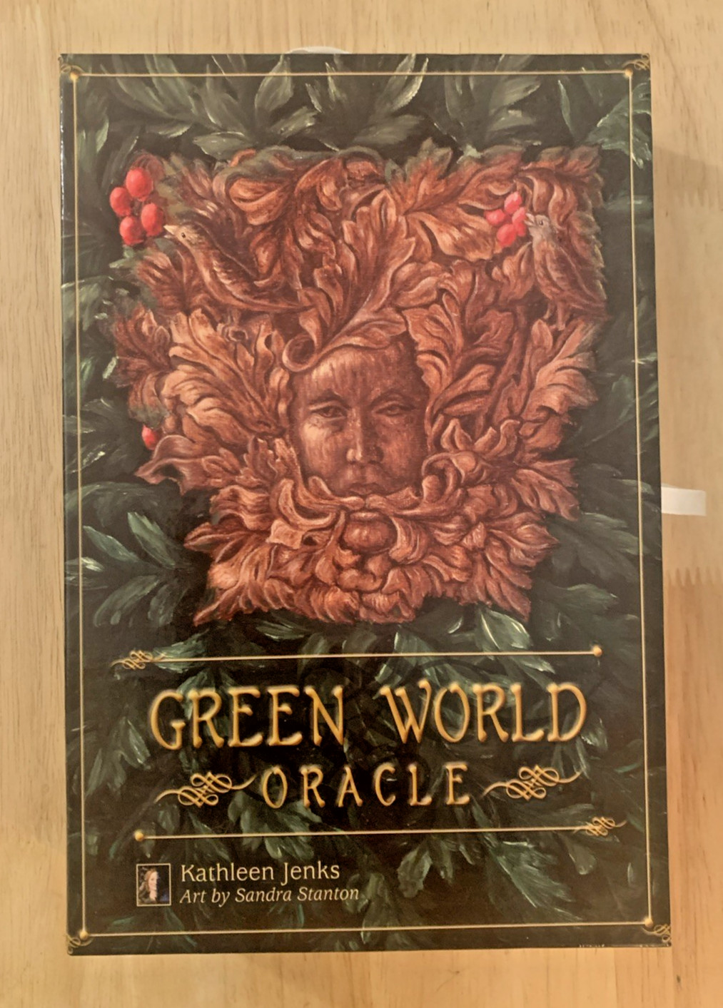 Green Man Tree Oracle Book & Cards Box Set Romanticism Nature Mysticism 🌿